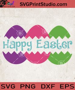Happy Easter Day SVG, Easter Eggs SVG, Easter Vector, Easter Clipart