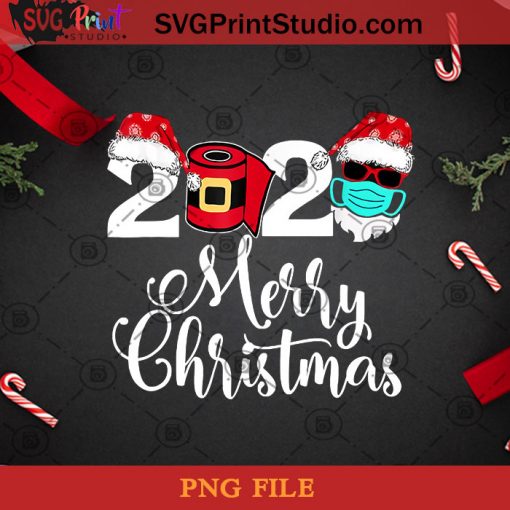2020 Merry Christmas Face Mask PNG, Christmas PNG, Noel PNG, Covid 19 PNG, Pandemic 2020 PNG, Santa Hat PNG, Facemask PNG Digital Download
