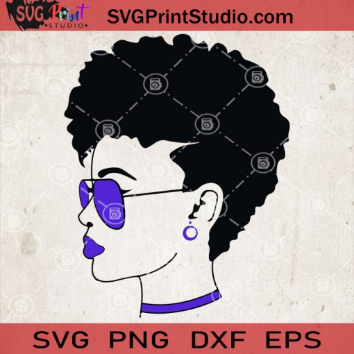 Afro Woman SVG, Afro Girl Svg, Afro Queen Svg, Afro Lady Svg
