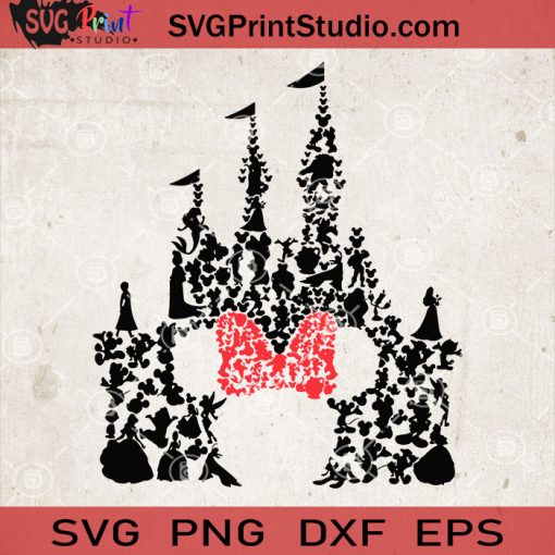 Disney Land SVG, Mickey SVG, All Disney Cartoon SVG, Minnie SVG