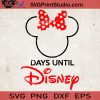 Days Until Disney SVG, Disney Mom SVG, Mickey Mom SVG, Mickey Vector