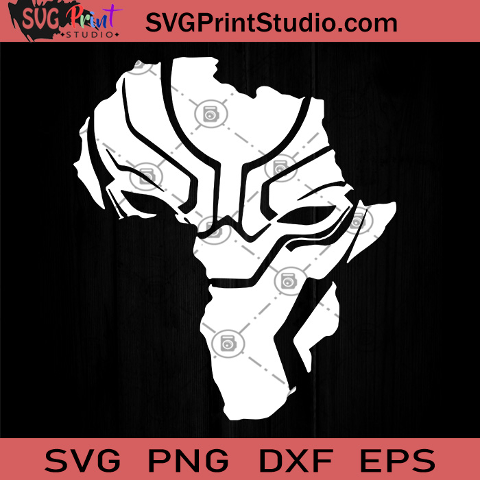 Africa Black Panther Svg Black Panther Svg Chadwick Boseman Svg Cricut Digital Download Instant Download Svg Print Studio