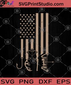 America Hunter SVG, American Flags SVG, Hunting SVG, Hunting Gear For Men And Women SVG, Hunting Gifts For Father's Day SVG