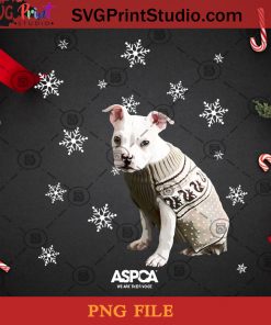 Aspca Snow Puppy PNG, Christmas PNG, Noel PNG, Merry Christmas PNG, Puppy PNG, Snowflake PNG, Dog PNG Digital Download