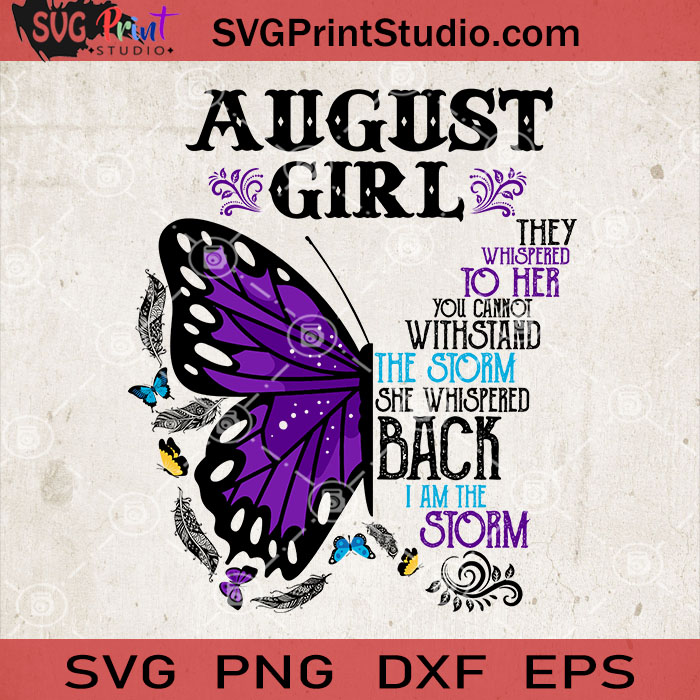 butterfly svg hippie August girl butterfly svg gypsy gift for girl svg