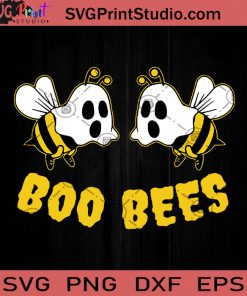Boo Bees SVG, Halloween SVG, Boo SVG, Cricut Digital Download, Instant Download