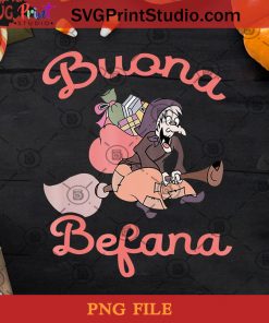 Buona Befana Witch PNG, Befana PNG, Halloween PNG, Italy PNG, Witch PNG, Epiphany Eve PNG Digital Download