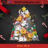 Cat Christmas Tree Meowy Catmas PNG, Noel PNG, Merry Christmas PNG, Christmas PNG, Cat Christmas Tree PNG, Cat PNG, Pine PNG Digital Download