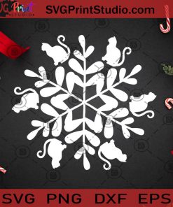 Cat Snowflake PNG, Noel PNG, Merry Christmas PNG, Christmas PNG, Cat PNG, Snowflake PNG Digital Download