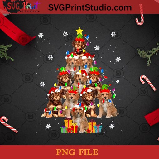 Cavapoo Christmas Tree Funny Santa Cavoodle Dog Xmas Gifts PNG, Christmas PNG, Noel PNG, Dog PNG, Cavoodle PNG, Christmas Tree PNG, Gift PNG Digital Download