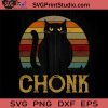 Chonk Cat SVG, Vintage SVG, Cricut Digital Download