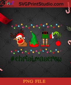 Christmas Crew Green Hand Hanging with My Gnomies PNG, Noel PNG, Merry Christmas PNG, Christmas PNG, Gnomie PNG, Reindeer PNG, Elf PNG, Light PNG Digital Download