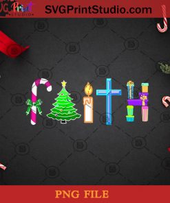 Christmas Faith PNG, Noel PNG, Merry Christmas PNG, Christmas PNG, God PNG, Christmas Tree PNG, Pine PNG, Candy Cane PNG, Candle PNG Digital Download
