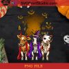 Cow Halloween PNG, Halloween PNG, Cow PNG, Dairy Cow PNG, Devil PNG, Witch PNG, Castle PNG Digital Download
