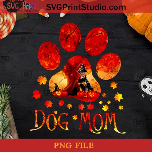 Dog Mom Halloween Rottweiler PNG, Halloween PNG, Dog PNG, Rottweiler PNG, Dog Mom PNG Digital Download