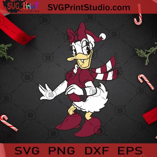 Donald Chisrtmas SVG, Christmas SVG, Donald SVG, Duck SVG Cricut Digital Download, Instant Download