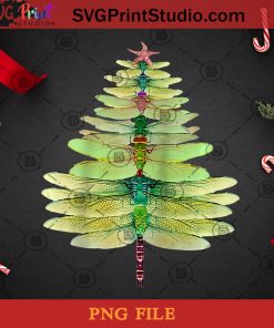 Dragonfly Christmas Tree Funny Dragonfly Lovers Xmas PNG, Noel PNG, Merry Christmas PNG, Christmas PNG, Dragonfly PNG, Christmas Tree PNG, Pine PNG Digital Download
