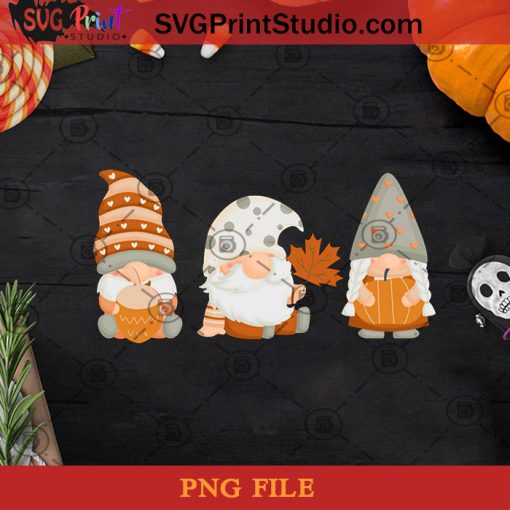 Fall Gnomes Cute Funny Fall Pumpkin PNG, Halloween PNG, Gnome PNG, Fall Gnome PNG, Cute PNG, Pumpkin PNG Digital Download