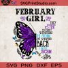 February Girl Butterfly SVG, Butterfly SVG, Gift For Girl SVG, Hippie SVG, Gypsy SVG