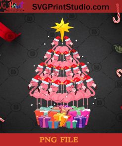 Flamingo Ugly Christmas Tree PNG, Noel PNG, Merry Christmas PNG, Christmas PNG, Flamingo PNG, Ugly PNG, Christmas Tree PNG, Santa Hat PNG, Gift PNG Digital Download