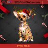 Funny Chihuahua Christmas Reindeer PNG, Noel PNG, Merry Christmas PNG, Christmas PNG, Chihuahua PNG, Dog PNG, Reindeer PNG, Santa Hat PNG, Light PNG Digital Download