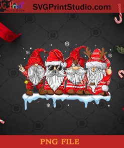 Gnomes In Red PNG, Noel PNG, Merry Christmas PNG, Christmas PNG, Gnomie PNG, Gnome PNG, Santa Claus PNG, Reindeer PNG, Snow PNG Digital Download