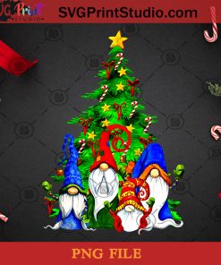 Gnomies Christmas Tree PNG, Christmas PNG, Noel PNG, Gnomies PNG, Christmas Tree PNG, Pine PNG, Gift PNG Digital Download