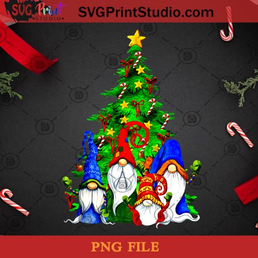 Gnomies Christmas Tree PNG, Christmas PNG, Noel PNG, Gnomies PNG, Christmas Tree PNG, Pine PNG, Gift PNG Digital Download