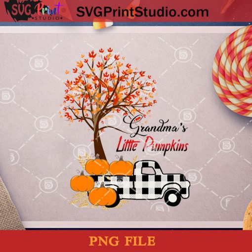 Grandma's Little Pumpkins PNG, Halloween PNG, Little Pumpkin PNG, Pumpkin PNG, Grandma PNG, Car PNG Digital Download