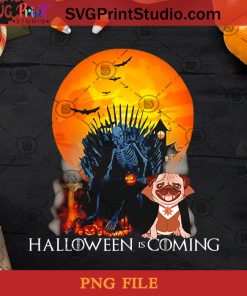 Halloween Is Coming Pug Dracula PNG, Dog PNG, Halloween PNG, Pug PNG, Dracula PNG Digital Download