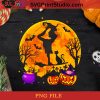 Halloween Witch Yoga PNG, Witch PNG, Halloween PNG, Pumpkin PNG, Yoga PNG Digital Download