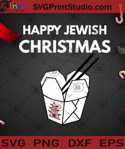 Happy Jewish Christmas SVG, Jewish SVG, Christmas SVG, Temple SVG, Hanukkah SVG Cricut Digital Download, Instant Download