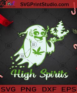 High Spirits PNG, Halloween PNG, Happy Halloween PNG, 420 Louis PNG, Cannabis PNG, Boo PNG Digital Download