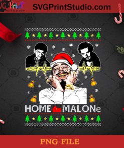 Home Malone Post Malone Home Alone Christmas PNG, Noel PNG, Merry Christmas PNG, Christmas PNG, Post Malone PNG, Rapper PNG, Santa Hat PNG, Pine PNG, Snow PNG Digital Download