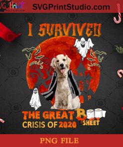 I Survived The Great Boo Sheet Crisis Of 2020 Golden Retriever2 PNG, Halloween PNG, Dog PNG, Happy Halloween PNG, Boo PNG, Golden Retriever PNG, Devil PNG Digital Download