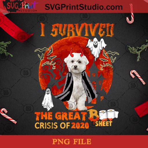I Survived The Great Boo Sheet Crisis Of 2020 Maltese Dog PNG, Halloween PNG, Dog PNG, Happy Halloween PNG, Boo PNG, Maltese Dog PNG, Devil PNG Digital Download