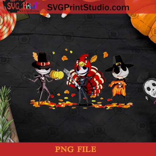 Jack Skellington Halloween Thanksgiving PNG, Halloween PNG, Jack Skellington PNG, Thanksgiving PNG, Turkey PNG, Angry Bird PNG Digital Download