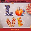 LOVE PNG, Halloween PNG, Witches PNG, Pumpkin PNG, Flip-Flops PNG, Digital Download