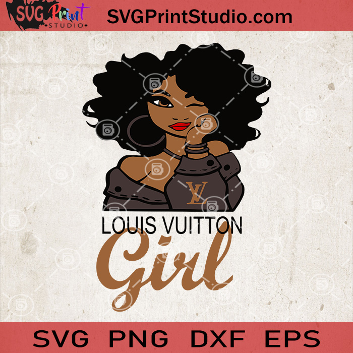 Louis Vuitton Girl Svg, Louis Vuitton Cricut, Louis Vuitton