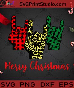 Merry Christmas SVG, Christmas SVG, Noel SVG, Merry Christmas SVG, Hand SVG, Plaid SVG Cricut Digital Download, Instant Download