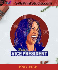 Madam Vice President 2020 PNG, Noel PNG, Merry Christmas PNG, Christmas PNG, Kamala Harris PNG, America President PNG, Vote PNG Digital Download