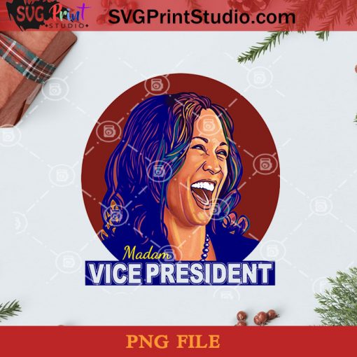 Madam Vice President 2020 PNG, Noel PNG, Merry Christmas PNG, Christmas PNG, Kamala Harris PNG, America President PNG, Vote PNG Digital Download