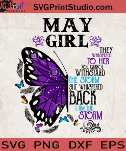 May Girl Butterfly SVG, Butterfly SVG, Gift For Girl SVG, Hippie SVG, Gypsy SVG