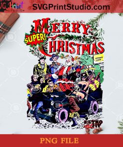 Merry Christmas Super PNG, Noel PNG, Merry Christmas PNG, Christmas PNG, Super Hero PNG, Santa Claus PNG, Avengers PNG, Iron Man PNG, Thor PNG Digital Download