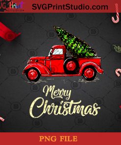 Merry Christmas Truck PNG, Christmas PNG, Noel PNG, Merry Christmas PNG, Truck PNG, Christmas Tree PNG, Pine PNG Digital Download