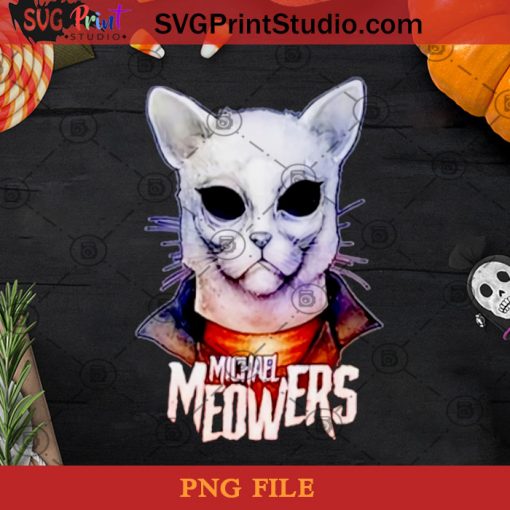 Michael Meowers PNG, Halloween PNG, Michael Myers PNG, Killer PNG, Horror Movie PNG, Cat PNG Digital Download