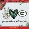 Peace Love Green Bay Packers PNG, Noel PNG, Merry Christmas PNG, Christmas PNG, Green Bay Packers PNG, Peace Love PNG, G Plaid PNG Digital Download
