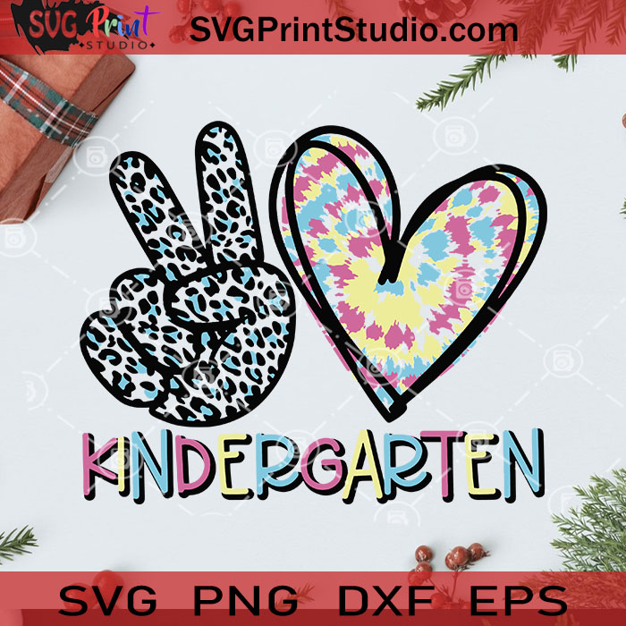 Download Peace Love Kindergarten Svg Peace Love Svg Kindergarten Svg Heart Svg Cricut Digital Download Instant Download Svg Print Studio
