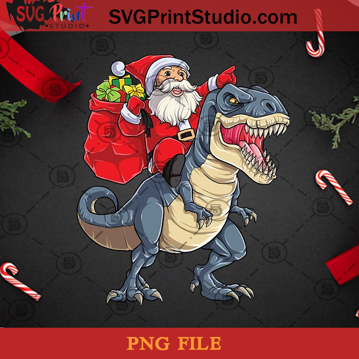 T Rex Png Funny Christmas SVG Christmas Sublimation Design Christmas