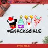 Snack Goals Disney PNG, Christmas PNG, Noel PNG, Merry Christmas PNG, Disney PNG, Snack PNG, Mickey PNG, Icecream PNG Digital Download